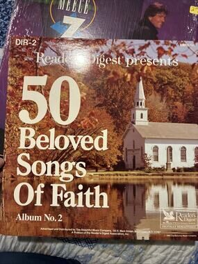 Reader's Digest Presents 50 Beloved Songs Of Faith Album No. 2 LP Vinyl